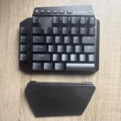 e元素片手ゲーミングキーボード44キー 赤軸メカニカルキーボード USB有線