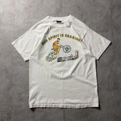 【入手困難】90s USA製 銀行 プロモ Tシャツ 両面プリント アメカジ L