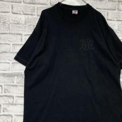 USA製90sヴィンテージTシャツ！シングルステッチ　ブラック半袖古着XL721