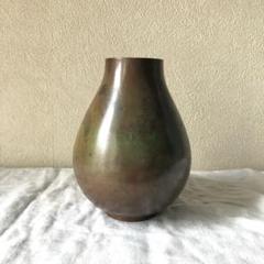 大型 雅山窯 中島正雄 造 高麗青磁 花入 花瓶 共箱付 約30cm 大型 雅山窯 中島正雄 造 高麗青磁 花入 花瓶 共箱付 約