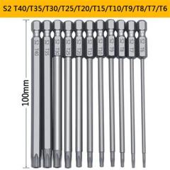蝮DIY一般517:トルクスビット11本セット(T6~T40)