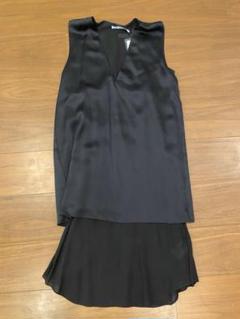 アレキサンダーワン ブラックミニワンピース 半袖 alexanderwang アレキサンダーワング クリスタル
