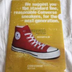 《非売品》 コンバース CONVERSE A4 ファイル