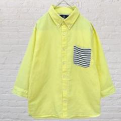 SHAGGY おしゃれ ボタン 袖丈短め ユーズド シャツ 薄手 価格交渉歓迎