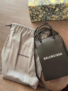 本日限定⭐︎Balenciaga ⭐︎ クロコ型押し フォンホルダーバッグ バレンシアガ ショッピングフォンホルダー ショルダーバッグ