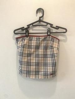 美品✨BURBERRY バーバリーブルーレーベル ノバチェック チューブトップ BURBERRY BLUE LABEL - BURBERRY BLUE LABEL ノバチェック