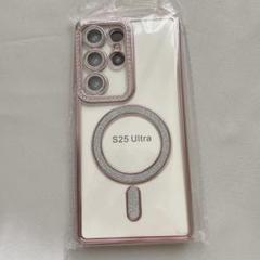 【新品未使用】GalaxyS25ultra用☆ソフトケース ピンク
