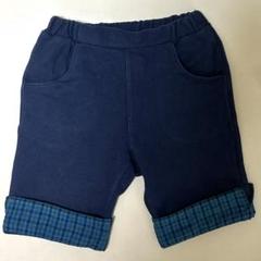 週末限定お値下げ！新品タグつき！ファミリア　ハーフパンツ　80サイズ ARCHIVE MARKET】パンツ（3分丈）〈familiar Made with Liberty