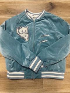 つかまえたねこスカジャン／フランシュリッペ（franche lippee） 楽天市場】【大きいサイズ】つかまえたねこスカジャン