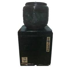 古瀬戸緑釉水指　藪内休々斎付書共箱　茶道　茶道具 古瀬戸緑釉水指 藪内休々斎付書共箱 茶道 茶道具 - メルカリ