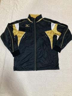 Mizuno Pro フルジッパージャケット ブラック/ゴールド