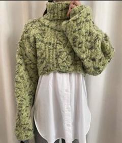 Ameri VINTAGE - ニット カーキ 新品未使用 2025年最新】Ameri VINTAGE レディース ニット・セーターの人気
