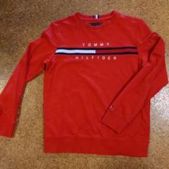 TOMMY HILFIGER BOYS フラッグロゴ トレーナー152cmトミー