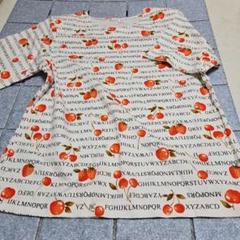 日本製。新品未使用品。 Landolt フルーツ柄 半袖Tシャツ。フリーサイズ。