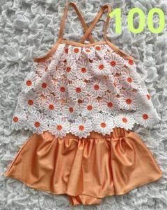 レース 花柄 セパレート 水着 100cm イオン タキヒヨーのサムネイル