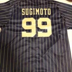 DESCENTE - ORIX buffaloes レプリカユニフォーム杉本　ラオウ　99 ORIX buffaloes レプリカユニフォーム杉本 ラオウ 99 Mサイズ