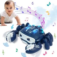 カニ おもちゃ 機械 蟹 音 光 ダンシング 動くプレゼント 赤ちゃん ベビー