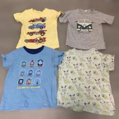 ユニクロ　西松屋　トーマスポケモンなどTシャツ 4枚セット 100サイズのサムネイル