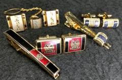 美品　セット　Louis FAGLIN ルイファグラン　ネクタイピン&カフス Louis FAGLIN＞ Centaure Silver Tie Clip/ネクタイピン