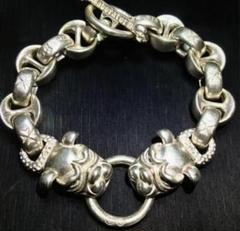 ヴィンテージ ブルドッグ チェーンブレスレット シルバー925ビンテージ 楽天市場】SILVER925 チェーンブレスレット シルバー925