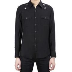 Saint Laurent Paris チェーンスター　ウエスタンシャツ　XS