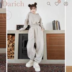 Darich ダーリッチ スウェット ジャージ セットアップ リボン グレー Darich ダーリッチ スウェット ジャージ セットアップ リボン