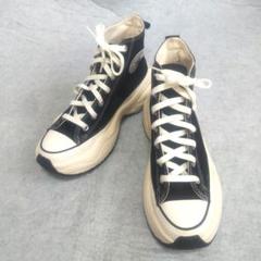 【大人気】Converse All Star ハイカットスニーカー 厚底 黒