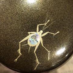 【茶道具】棗　螺鈿蒔絵　秋の聲　弘志作　鈴虫　R-0311　お3 m38670443400_1.jpg?1627209909