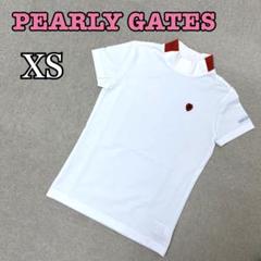 ★中古品★　PEARLY GATES Tシャツ　ハイネック　半袖　レディース