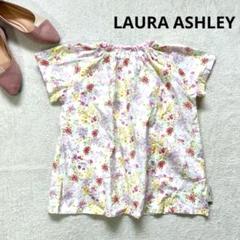 【ローラアシュレイ】FREE 半袖シャツ 花柄　薄手　夏