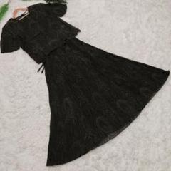 lei Liberi♡セットアップ【3L】カットソー♡フレアスカート♡ペイズリ柄