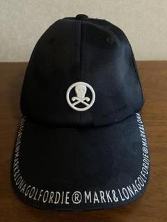 近年モデル❣️美品❣️MARK&LONA ホワイトキャップ　ブラックロゴ入り❣️ mq2258-03_1.jpg
