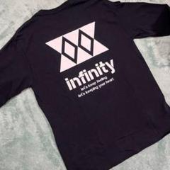 優里くんインフィニティ♾️ロンT ブラック