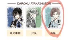 DAIROKU：AYAKASHIMORI ダイロク 比良 缶バッジ オトクラ DAIROKU：AYAKASHIMORI ダイロク 比良 缶バッジ オトクラ - メルカリ
