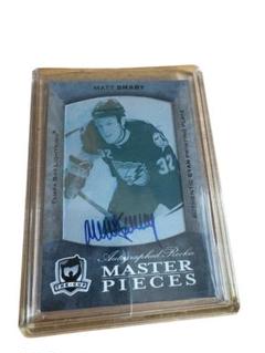 07-08 Ud The Cup Matt Smaby 1/1. Auto