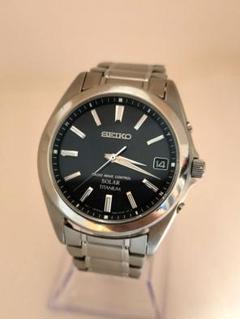 【稼動K3129】SEIKO 電波ソーラー腕時計　7B52-0AK0 Yahoo!オークション -「seiko 7b52」の落札相場・落札価格