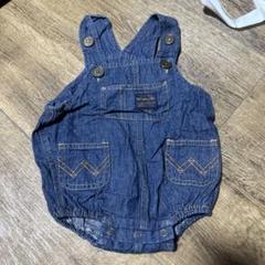 Wrangler ラングラー デニム ロンパース 70cm 中古品