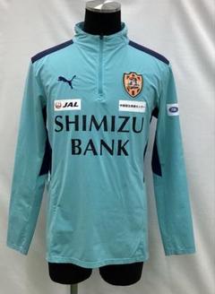 S050N メンズサッカーウェアL青 プリント春秋 清水エスパルス プーマ6/3 S050N メンズサッカーウェアL青 プリント春秋 清水エスパルス