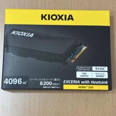 KIOXIA EXCERIA with Heatsink SSD 4TB