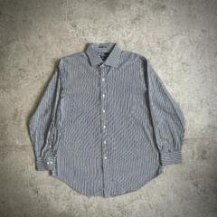 90s ポロ　ラルフローレン　シャツ　ストライプ　REGENT 緑　白