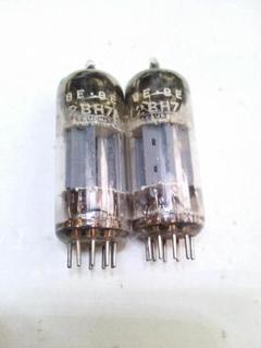 RCA 真空管 12BH7A 未使用に近い 2本セット Yahoo!オークション - 真空管 7AU7 2本セット RCA クリアトップ