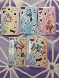 デリシャスパーティプリキュア　ニッスイソーセージシール　合計69枚セット ニッスイ デリシャスパーティプリキュア フィッシュソーセージ