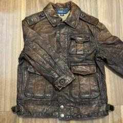 極美品　Polo by Ralph Lauren レザージャケット 30/37 極美品 Polo by Ralph Lauren レザージャケット 30/37 - メルカリ
