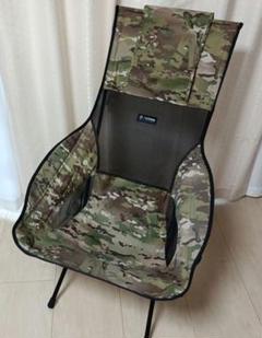 美品　Helinox ヘリノックス　サバンナチェア　カモ柄 ヘリノックス サバンナチェア カモ