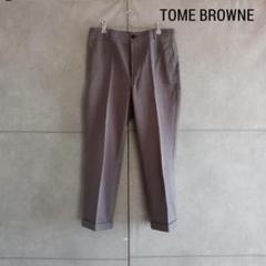 TOME BROWNE トムブラウン コットン センタープレスパンツ X2524 TOME BROWNE トムブラウン コットン センタープレスパンツ X2524