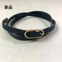 MA097 新品 レディース ベルト ブラック