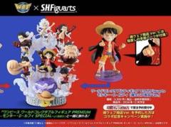 ワンピース ワーコレ PREMIUM & S.H fighters ルフィ 2点