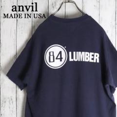 90ｓ　USA製　アンビル　US企業ロゴ　バックプリント　ポケット付　Tシャツ