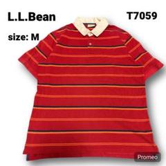 【即購入OK】L.L.Bean 半袖ポロシャツ サイズM レッド