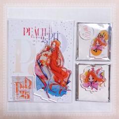 ✩PEACH-PIT展 清少納言と申しますアクスタ、チャーム/なぎ子 3点セット
